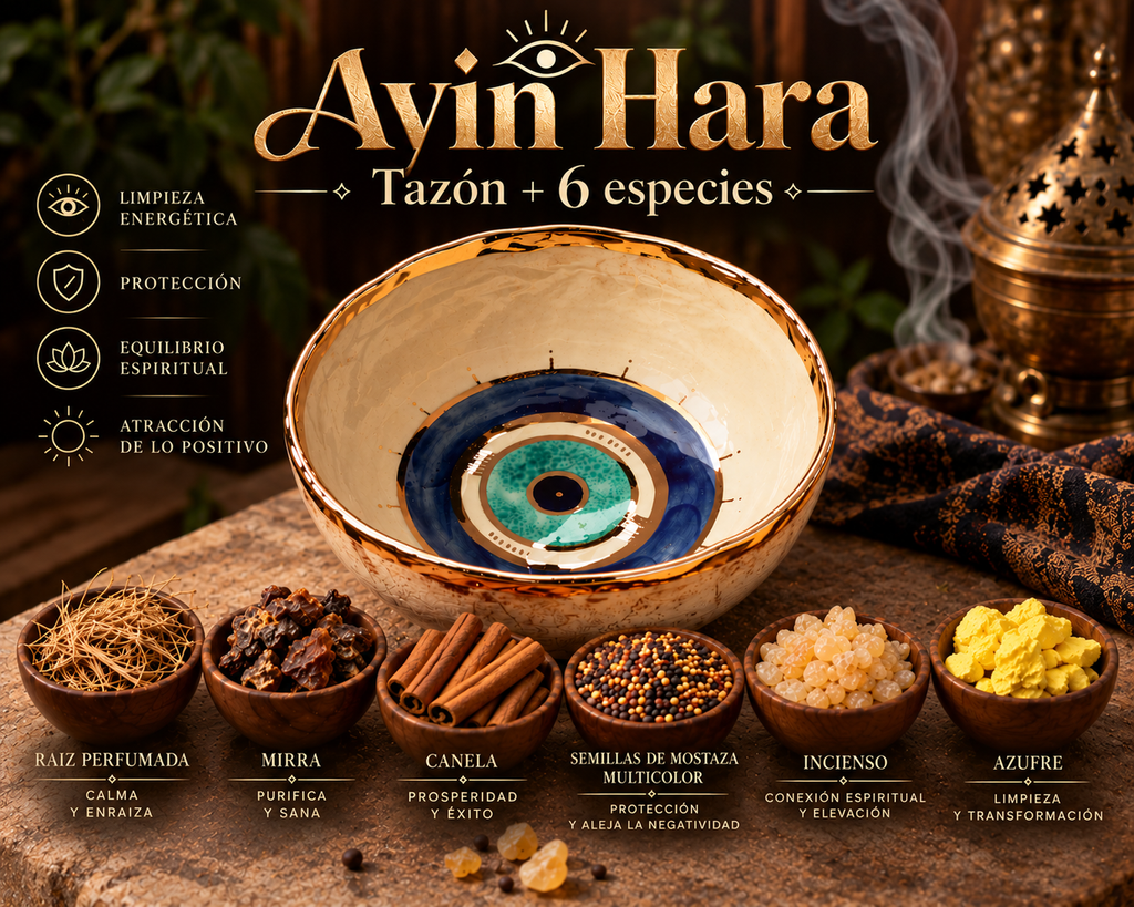 Tazón Ayin Hara + 6 Especies