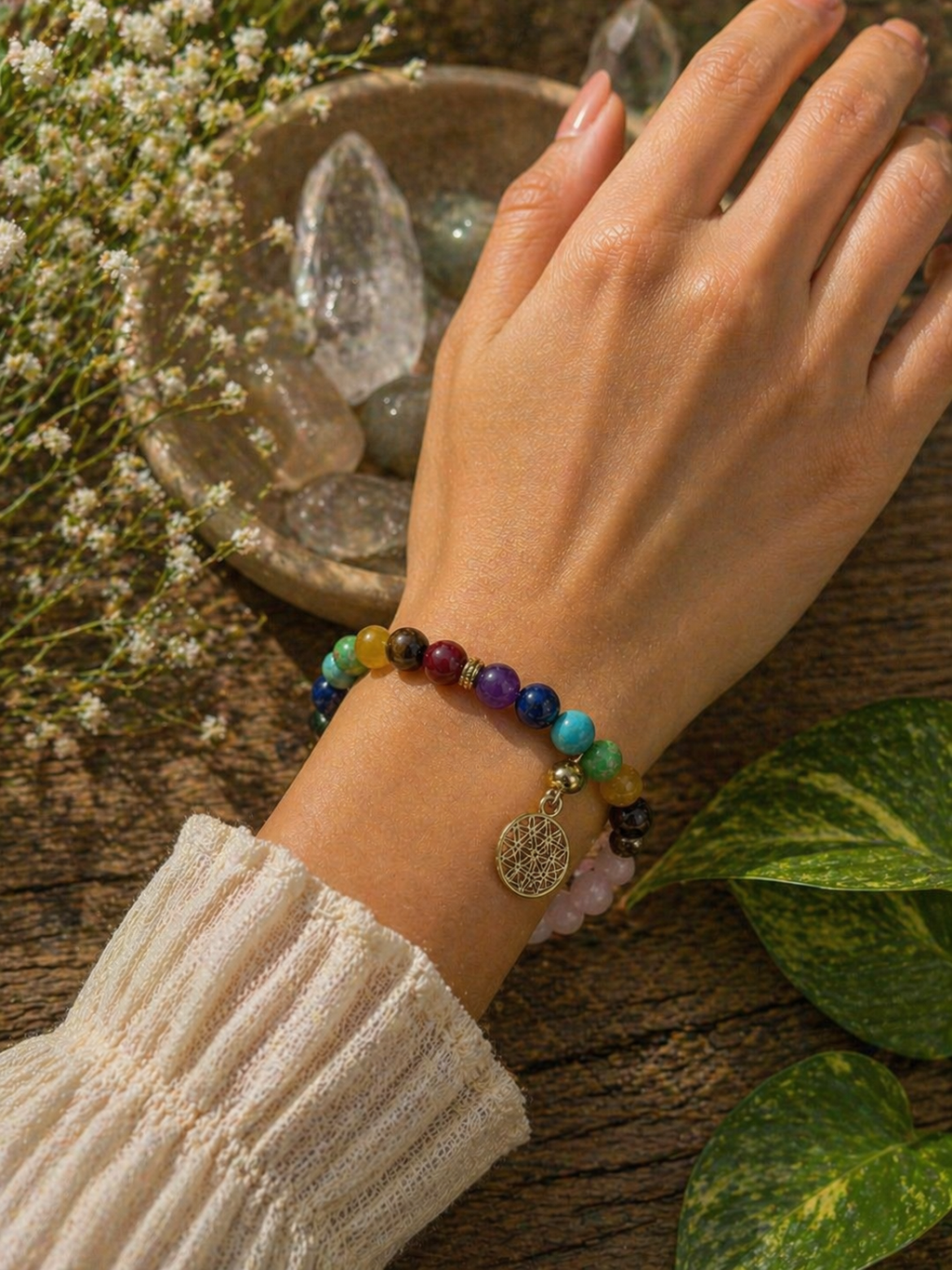 Pulsera 7 Chakras – Espectro Completo